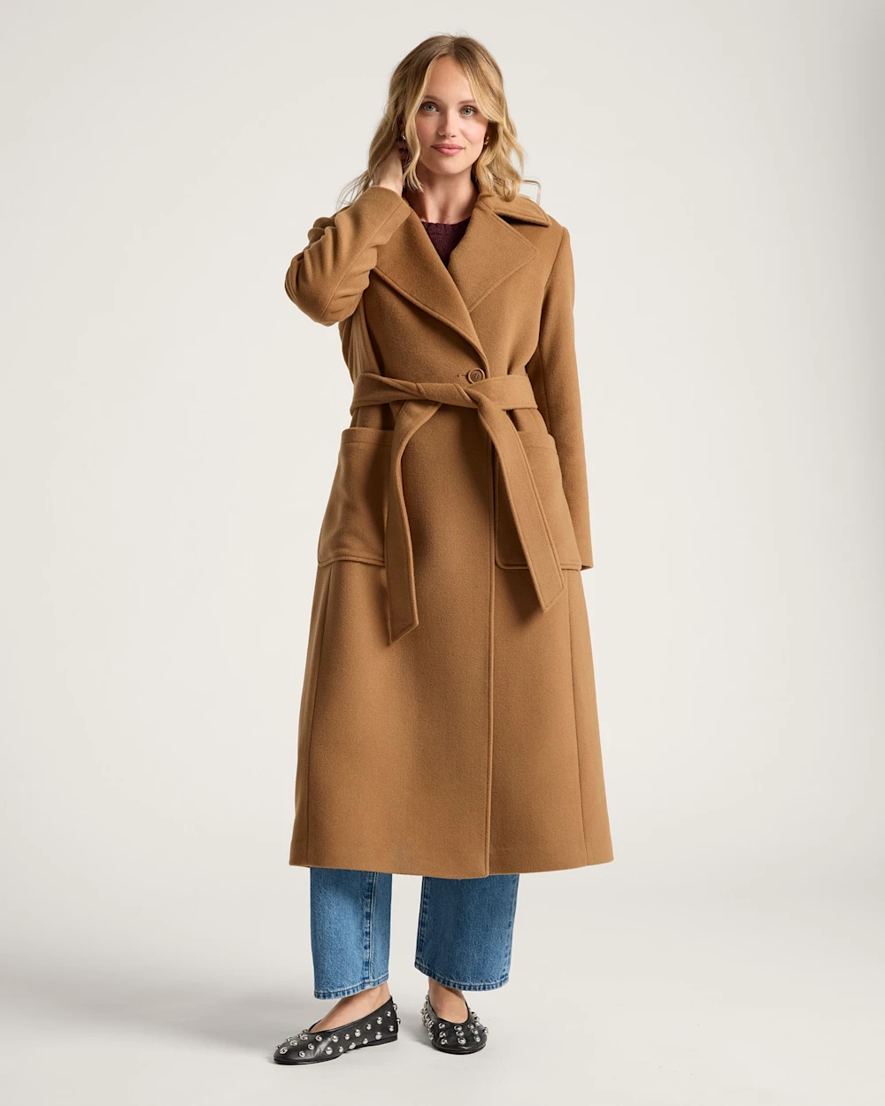 Structured Heritage Wool Trench Coat